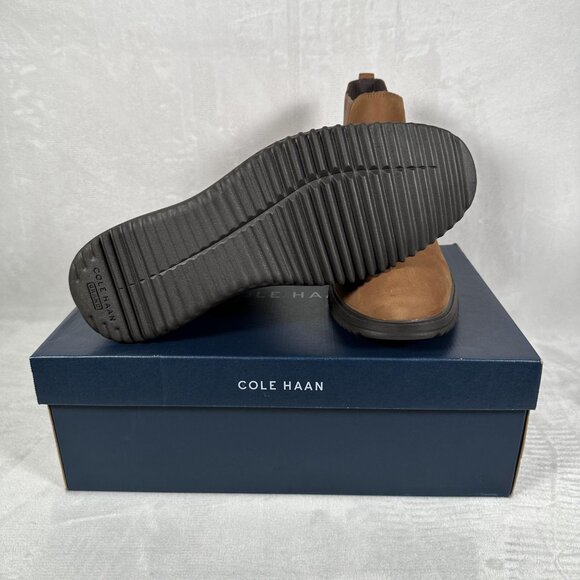 Cole Haan Grand Plus Chelsea Boots Men Size 13 M Lumber Java Brown C38789 NWB - Picture 7 of 9